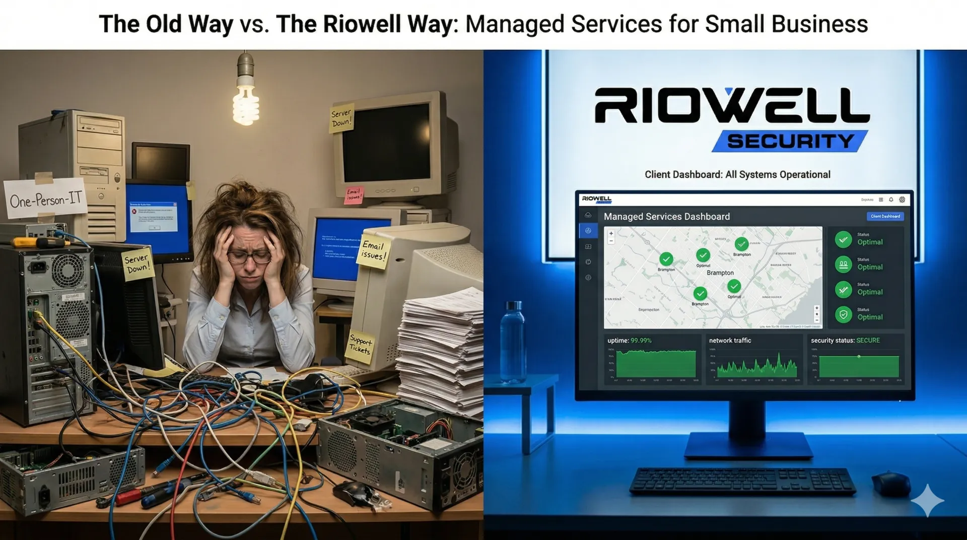 In-House IT vs. Managed IT Services: Total Cost of Ownership Compared